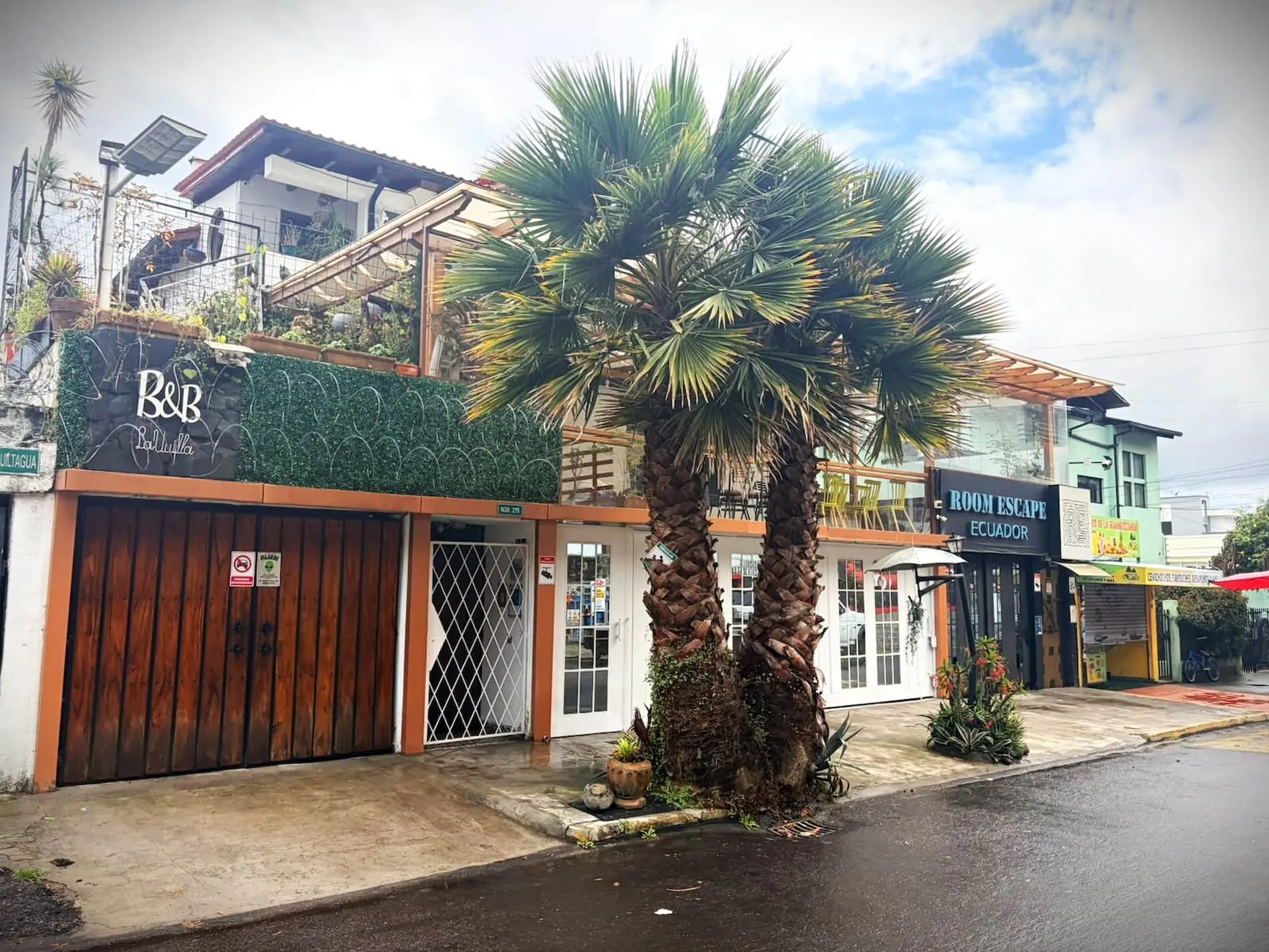 Fachada de B&B La Uvilla en Quito